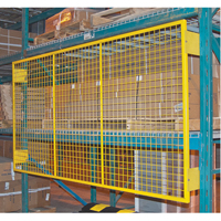 Grilles de protection arri&egrave;re pour palettier, 144" la x 48" h, Ferrures de 6" Northern Industrial Supply Inc.