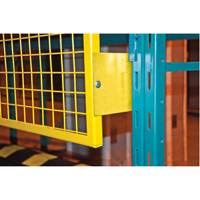 Grilles de protection arri&egrave;re pour palettier, 96" la x 48" h, Ferrures de 6" Northern Industrial Supply Inc.
