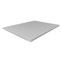 Slotted Angle Shelf, Galvanized Steel, 42" W x 32" D Northern Industrial Supply Inc.