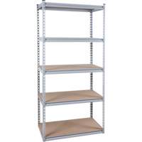 Heavy-Duty Shelving, Steel, Boltless, 1200 lbs. Capacity, 48" W x 72" H x 18" D Northern Industrial Supply Inc.