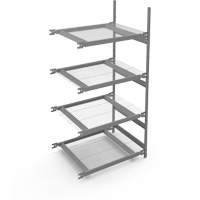 &eacute;tag&egrave;re de grande largeur, Acier, Sans boulons, Capacit&eacute; 1340 lb, 42" la x 84" h x 32" p Northern Industrial Supply Inc.