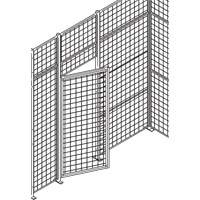 Porte basculante standard pour cloison en treillis m&eacute;tallique, 3' la x 7' h Northern Industrial Supply Inc.