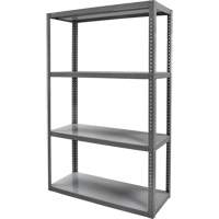 Heavy-Duty Shelving, Steel, Bolted, 3000 lbs. Capacity, 36" W x 72" H x 24" D Northern Industrial Supply Inc.