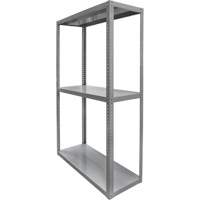 Heavy-Duty Shelving, Steel, Bolted, 3000 lbs. Capacity, 36" W x 72" H x 24" D Northern Industrial Supply Inc.