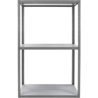 Heavy-Duty Shelving, Steel, Bolted, 3000 lbs. Capacity, 36" W x 72" H x 24" D Northern Industrial Supply Inc.