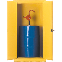 Drum Safety Cabinets, 55 US gal. Cap., Yellow Northern Industrial Supply Inc.