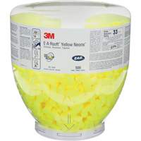 E-A-Rsoft Yellow Neons Earplugs, Bulk - Canister Northern Industrial Supply Inc.