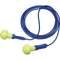 Bouchons d'oreilles d&eacute;tectables E-A-R Push-ins, Avec cordon, Taille unique, Vrac - Sac en poly, NRR dB NRR 28 dB Northern Industrial Supply Inc.