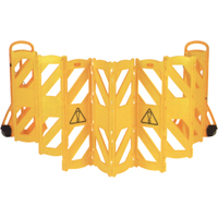 Barri&egrave;res mobiles portatives, 13' lo, Plastique, Jaune Northern Industrial Supply Inc.