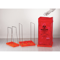Porte-sacs Clavies, Biorisque, 14" lo x 14" la Northern Industrial Supply Inc.