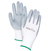 Lightweight Breathable Coated Gloves, 8/Medium, Foam Nitrile Coating, 13 Gauge, Polyester Shell Northern Industrial Supply Inc.