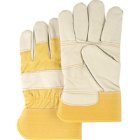 Gants en cuir de mobilier, Grand, Paume en Cuir fleur de vache, Doublure en Coton Northern Industrial Supply Inc.