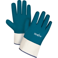 Gants &agrave; poignet de s&eacute;curit&eacute; de poids lourd, 11/2T-Grand, R&ecirc;vetement Nitrile, Enveloppe en Coton Northern Industrial Supply Inc.
