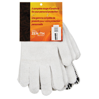Gants tricot&eacute;s &agrave; pois, Poly/coton, Un c&ocirc;t&eacute;, Calibre 7, Moyen Northern Industrial Supply Inc.
