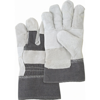 Gants d'ajusteur &agrave; paume renforc&eacute;e d'usage standard, Grand, Paume en Cuir de vache refendu, Doublure en Coton Northern Industrial Supply Inc.