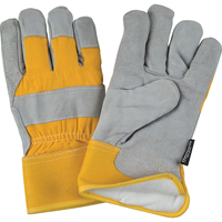 Gants d'ajusteur doubl&eacute;s pour l'hiver &agrave; chaleur sup&eacute;rieure, Moyen, Paume en Cuir de vache refendu, Doublure en Thinsulate Northern Industrial Supply Inc.