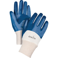 Gants &agrave; doublure interlock de poids moyen, 11/2T-Grand, R&ecirc;vetement Nitrile, Enveloppe en Coton Northern Industrial Supply Inc.
