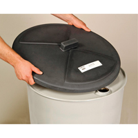 Couvercles Poly-Drum Topper, Convient aux barils 55 gal. US (45,8 gal. imp.) Northern Industrial Supply Inc.