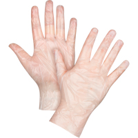 Gants jetables &eacute;conomiques, Petit, Poly&eacute;thyl&egrave;ne, 1 mil, Sans poudre, Transparent Northern Industrial Supply Inc.