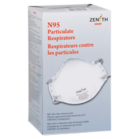 Respirateur contre les particules, N95, Certifi&eacute; NIOSH, Moyen/grand Northern Industrial Supply Inc.