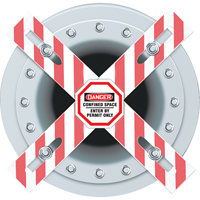 Danger Man-Way Cross Barrier Northern Industrial Supply Inc.