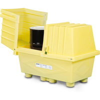 Poly-Safeypacks&reg; Without Drain, 60.5" L x 37.25" W x 45.75" H, 1200 lbs. Load Capacity Northern Industrial Supply Inc.