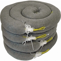 Barrage absorbant de premi&egrave;re qualit&eacute;, Universel, 10' lo x 5" la, Absorption 35 gal., 4 /pqt Northern Industrial Supply Inc.