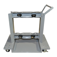 Supports mobiles pour bouteilles, Roues Polyol&eacute;fine, Base de 24" la x 40" lo, 1600 lb Northern Industrial Supply Inc.