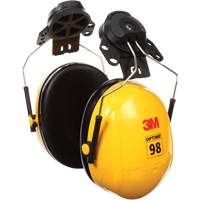 Peltor Optime 98 Series Earmuffs, Cap Mount, 23 NRR dB Northern Industrial Supply Inc.