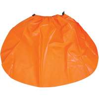 Hard Hat Rain Shield, One Size, Orange, Nylon/PVC Northern Industrial Supply Inc.