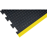 Tapis antifatigue en d&ocirc;me, &agrave; bulles, 3' x 4' x 1/2", Noir, Caoutchouc Northern Industrial Supply Inc.