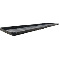 Frac Tank Berm, 3740 US gal. Capacity, 50' W x 10' L x 12" H, L-Bracket Northern Industrial Supply Inc.