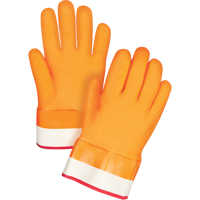 Gants doubl&eacute;s pour l'hiver r&eacute;sistants aux produits chimiques, Taille Grand/9, 10" lo, PVC, Doublure en Molleton de mousse, Gant de calibre hiver Northern Industrial Supply Inc.