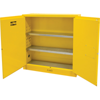 Armoire pour produits inflammables, 24 gal., 2 Porte(s), 43" La x 44" h x 12" p Northern Industrial Supply Inc.