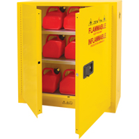Armoire pour produits inflammables, 24 gal., 2 Porte(s), 43" La x 44" h x 12" p Northern Industrial Supply Inc.