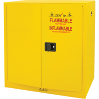 Armoire pour produits inflammables, 30 gal., 2 Porte(s), 43" La x 44" h x 18" p Northern Industrial Supply Inc.
