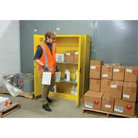 Armoire pour produits inflammables, 45 gal., 2 Porte(s), 43" La x 65" h x 18" p Northern Industrial Supply Inc.