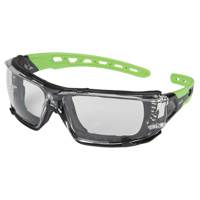 Z2500 Series Safety Glasses with Foam Gasket, Clear Lens, Anti-Scratch, ANSI Z87+/Meets/Exceeds CSA Z94.3 Northern Industrial Supply Inc.