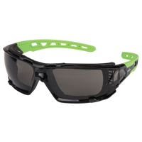 Z2500 Series Safety Glasses with Foam Gasket, Grey/Smoke Lens, Anti-Scratch, ANSI Z87+/Meets/Exceeds CSA Z94.3 Northern Industrial Supply Inc.