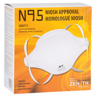 Respirateur contre les particules, N95, Certifi&eacute; NIOSH, Moyen/grand Northern Industrial Supply Inc.