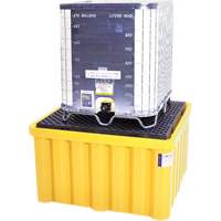Ultra-IBC Spill Pallet&reg; with Drain, 400 US gal. Spill Capacity, 58.75" x 58.75" x 33" Northern Industrial Supply Inc.