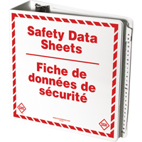 Reliures pour fiches de donn&eacute;es de s&eacute;curit&eacute; Northern Industrial Supply Inc.