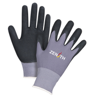 ZX-1 Premium Touchscreen Compatible Gloves, 8/Medium, Nitrile/Foam Nitrile Coating, 15 Gauge, Nylon Shell Northern Industrial Supply Inc.