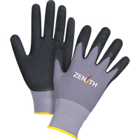 Gants ZX-1 de premi&egrave;re qualit&eacute; compatibles avec les &eacute;crans tactiles, 11/2T-Grand, R&ecirc;vetement Nitrile/Mousse de nitrile, Calibre 15, Enveloppe en Nylon Northern Industrial Supply Inc.