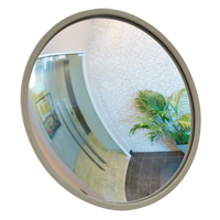 Convex Mirror with Bracket, Indoor/Outdoor, 12" Diameter Northern Industrial Supply Inc.