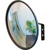 Convex Mirror with Bracket, Indoor/Outdoor, 12" Diameter Northern Industrial Supply Inc.