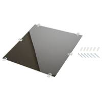 Flat Mirror, 18" H x 30" W, Unframed Northern Industrial Supply Inc.