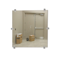 Flat Mirror, 18" H x 30" W, Unframed Northern Industrial Supply Inc.