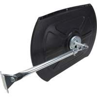 Roundtangular Convex Mirror with Telescopic Arm, 12" H x 18" W, Indoor/Outdoor Northern Industrial Supply Inc.