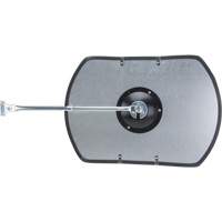 Roundtangular Convex Mirror with Telescopic Arm, 12" H x 18" W, Indoor/Outdoor Northern Industrial Supply Inc.